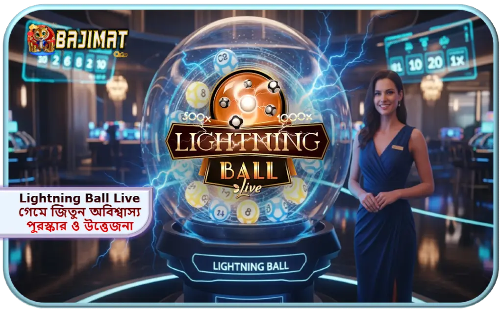 2025 সালে BAJIMAT ক্যাসিনোতে Lightning Ball Live গেমে জিতুন অবিশ্বাস্য পুরস্কার ও উত্তেজনা!