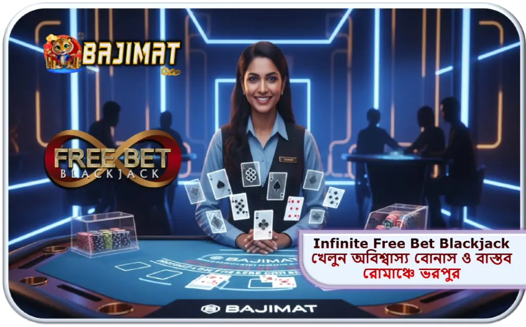 2025 সালে BAJIMAT ক্যাসিনোতে Infinite Free Bet Blackjack খেলুন অবিশ্বাস্য বোনাস ও বাস্তব রোমাঞ্চে ভরপুরভাবে!