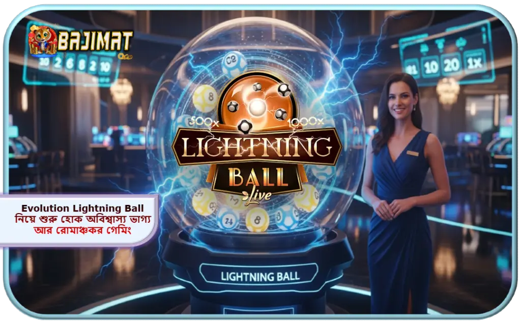 2025 সালে BAJIMAT ক্যাসিনোতে Evolution Lightning Ball নিয়ে শুরু হোক অবিশ্বাস্য ভাগ্য আর রোমাঞ্চকর গেমিং অভিজ্ঞতা!