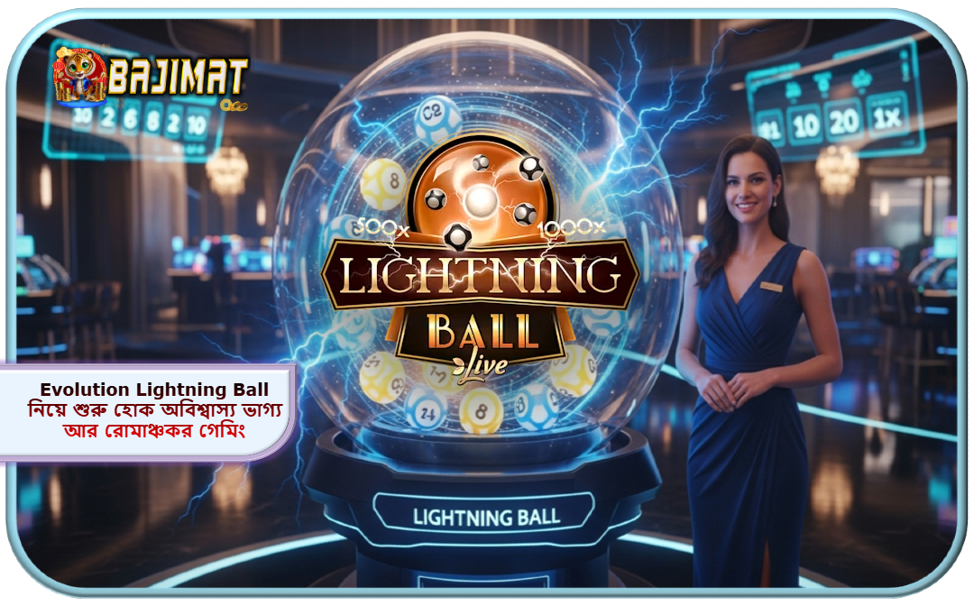 2025 সালে BAJIMAT ক্যাসিনোতে Evolution Lightning Ball নিয়ে শুরু হোক অবিশ্বাস্য ভাগ্য আর রোমাঞ্চকর গেমিং অভিজ্ঞতা!