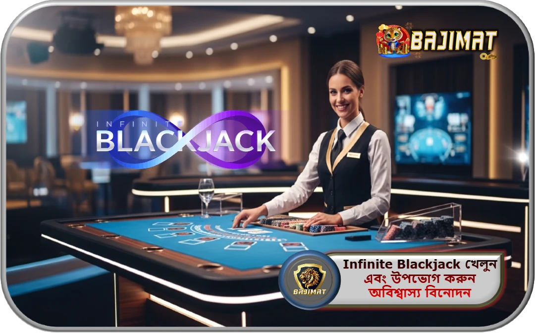 2025 সালে BAJIMAT ক্যাসিনোতে Infinite Blackjack খেলুন এবং উপভোগ করুন অবিশ্বাস্য বিনোদন, রোমাঞ্চকর জয়ের সুযোগ!