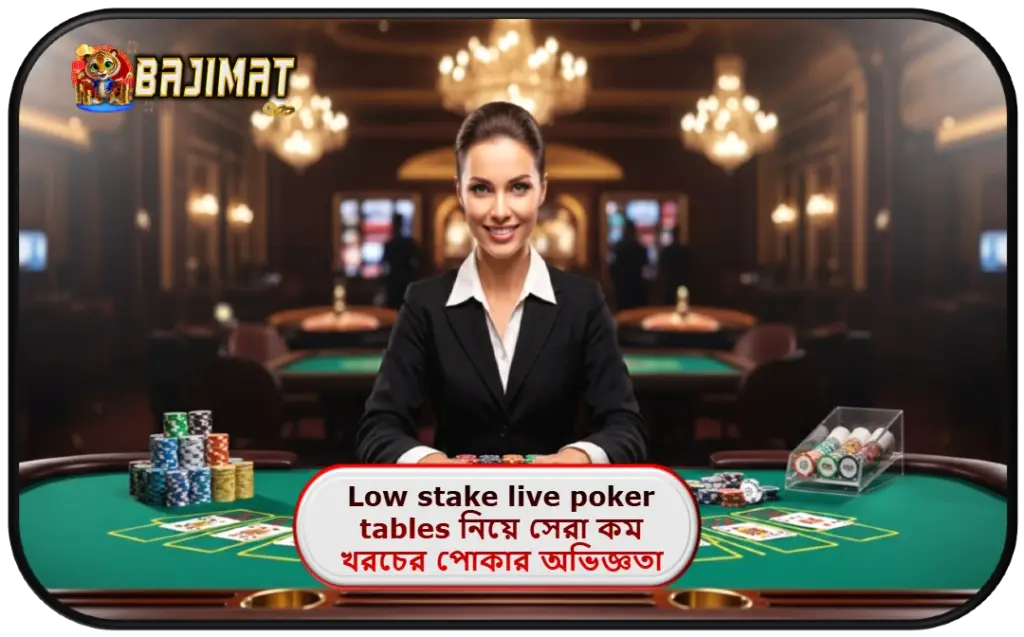 2025 সালে BAJIMAT ক্যাসিনোতে Low stake live poker tables নিয়ে সেরা কম খরচের পোকার অভিজ্ঞতা!
