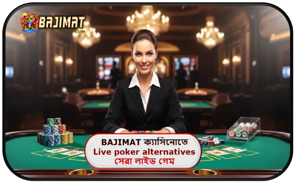 2025 সালে BAJIMAT ক্যাসিনোতে Live poker alternatives সেরা লাইভ গেম!