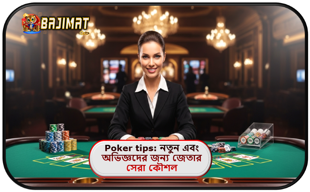 2025 সালে- BAJIMAT ক্যাসিনোতে Poker tips: নতুন এবং অভিজ্ঞদের জন্য জেতার সেরা কৌশল